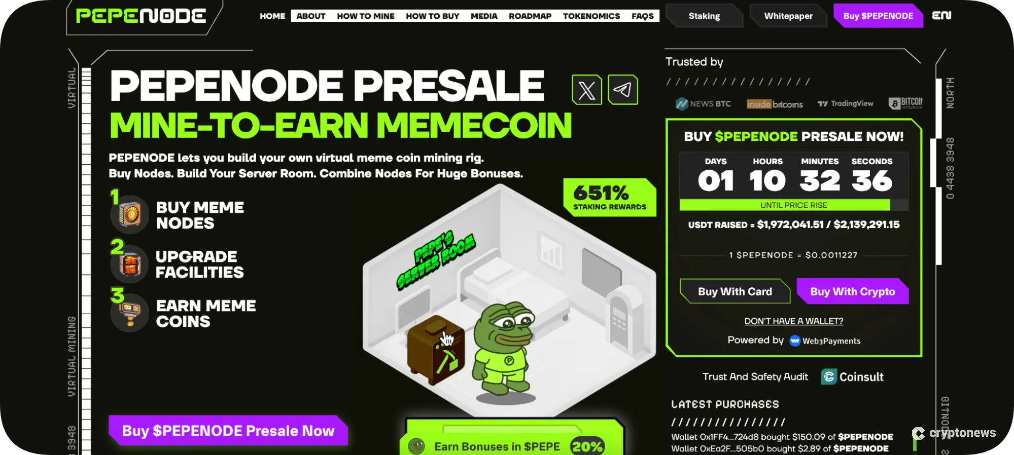pepenode presale