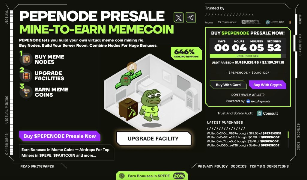 pepenode crypto presale