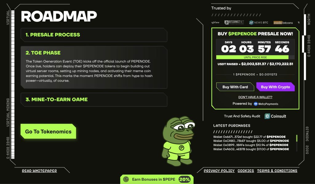 pepenode crypto presale