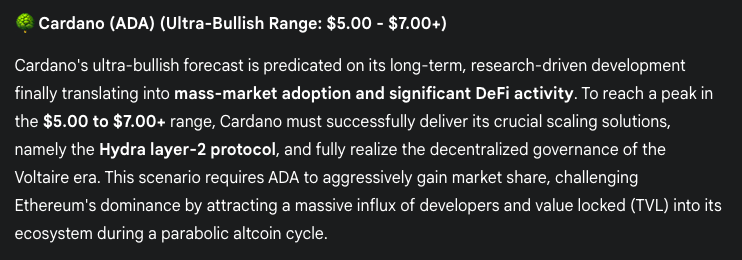Gemini AI predictions exist