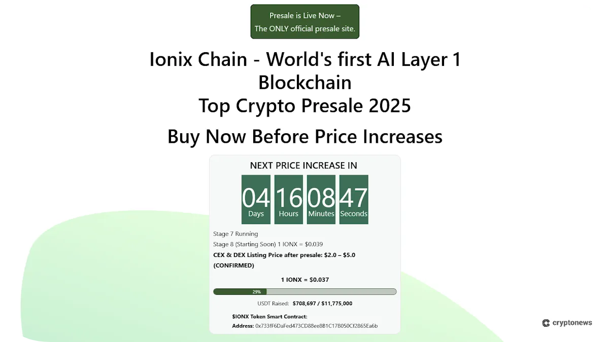 ionix chain website