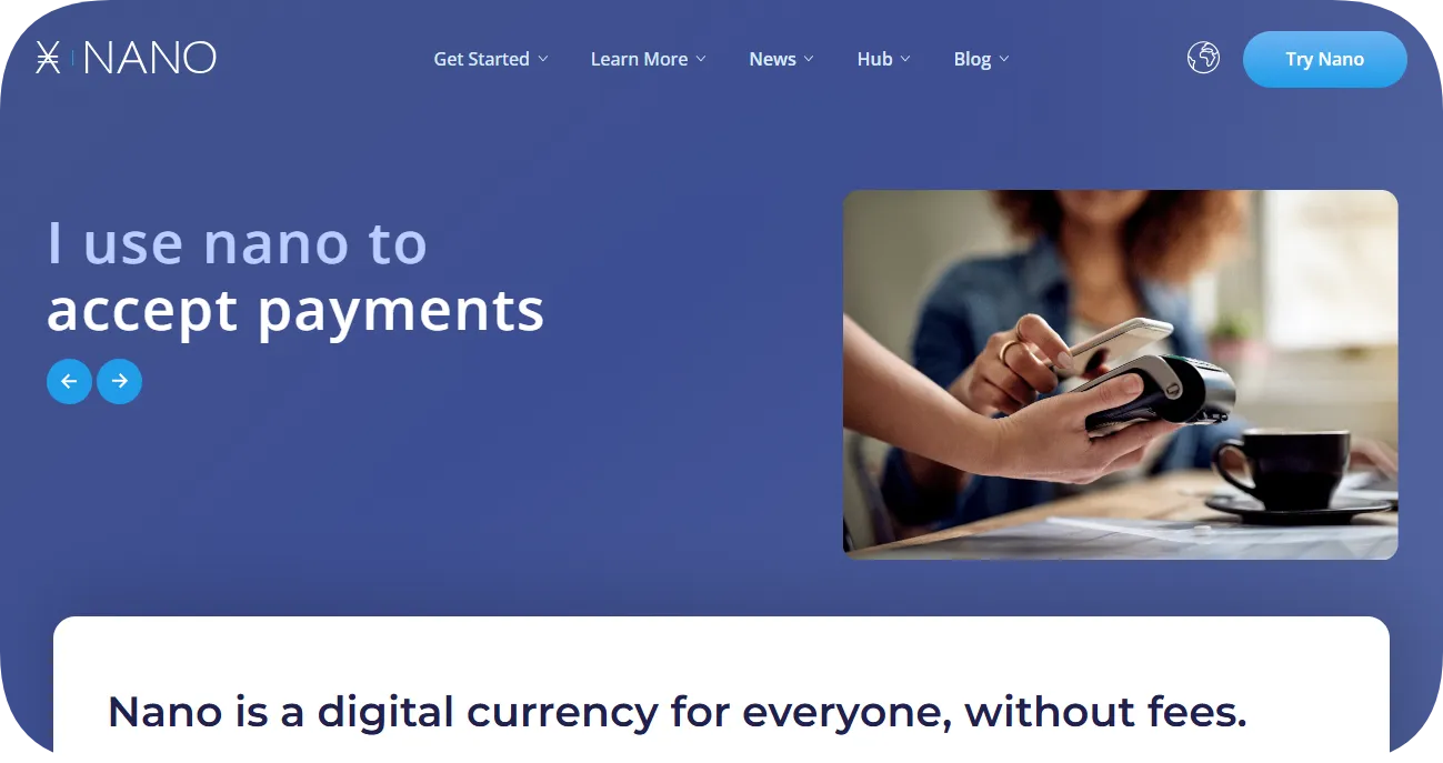 crypto with lowest fees nano