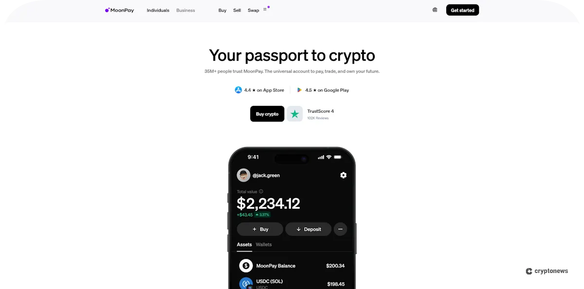 moonpay best crypto off ramps