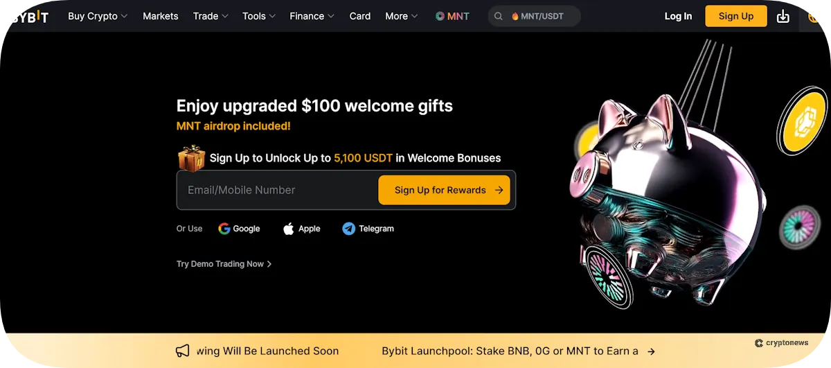 Bybit crypto exchange