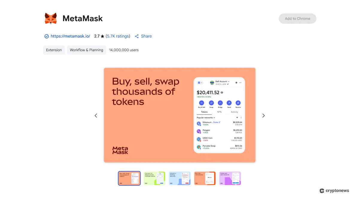 MetaMask Browser Extension