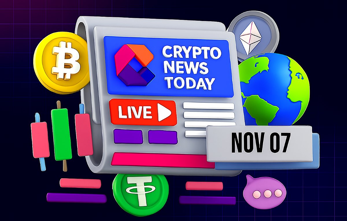 [LIVE] Crypto News Today: Latest Updates for Nov. 07, 2025 – Filecoin and Arweave Lead DePIN Surge as Bitcoin and ETH Drift Lower