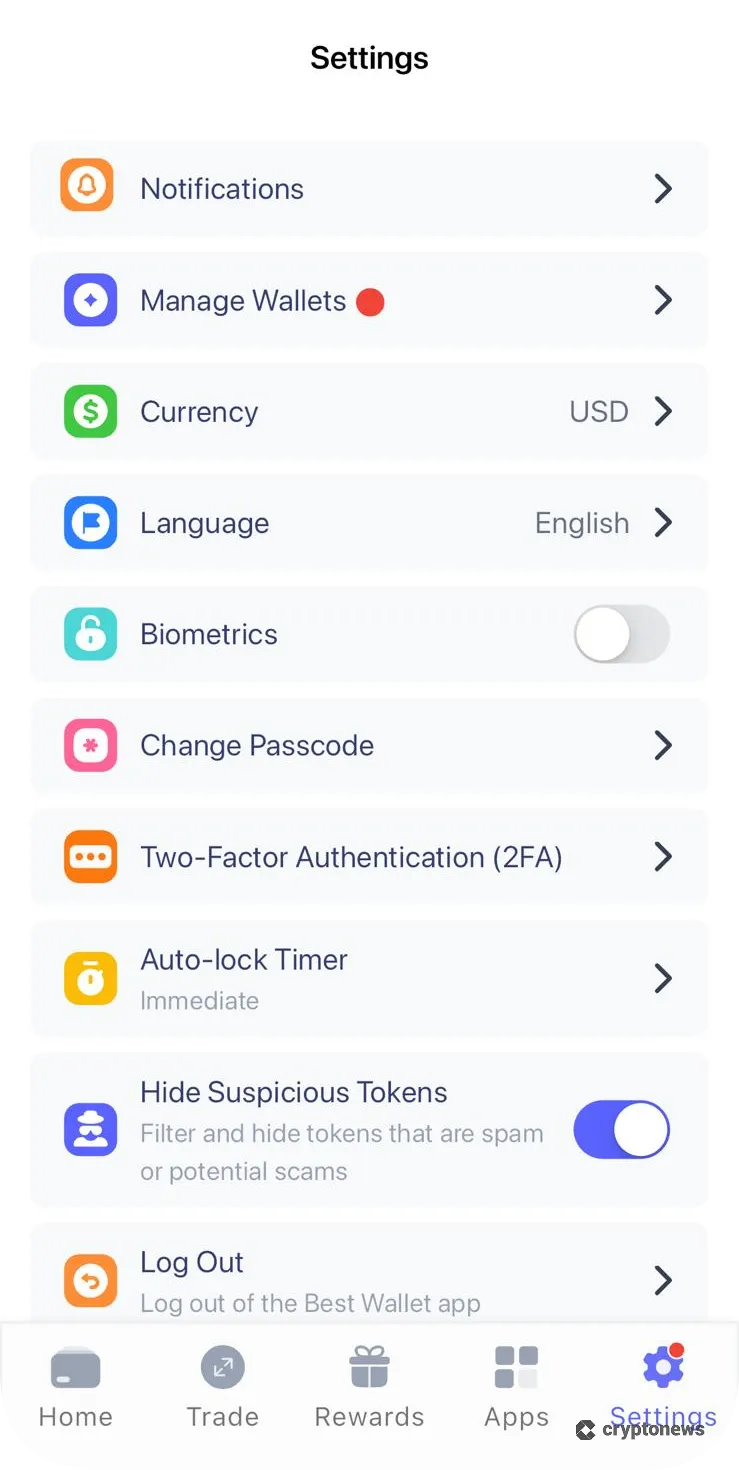 best wallet security
