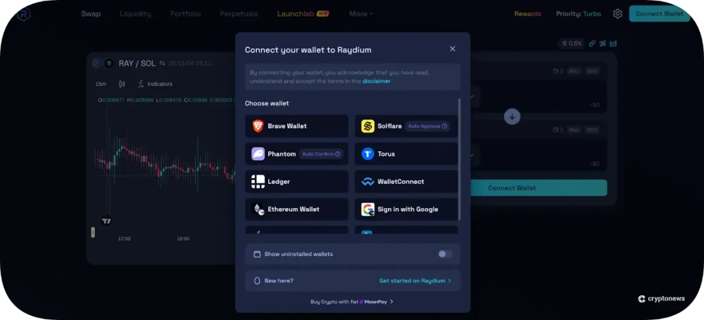 Raydium Connect Wallet