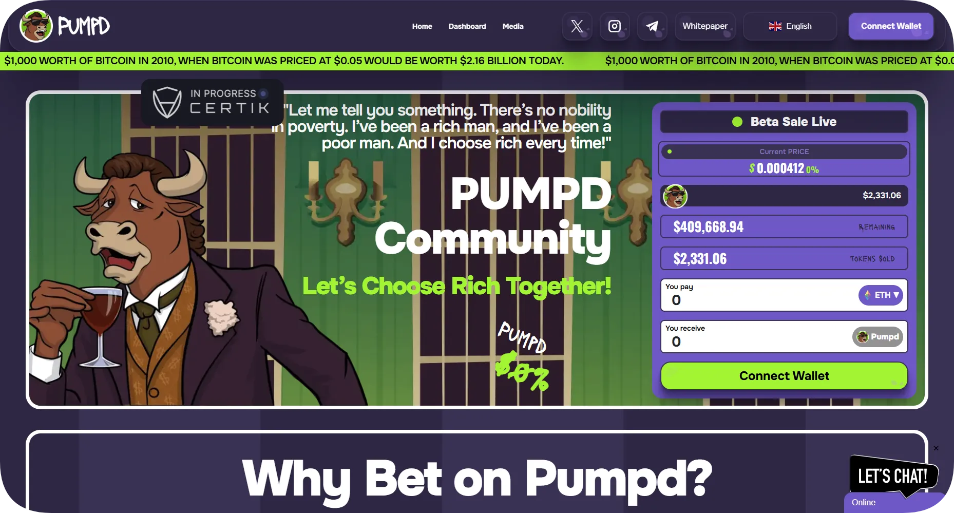 pumpd is a good meme coin presale in 2025