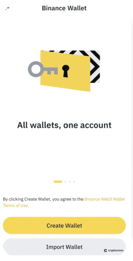 Set Up a BNB Wallet