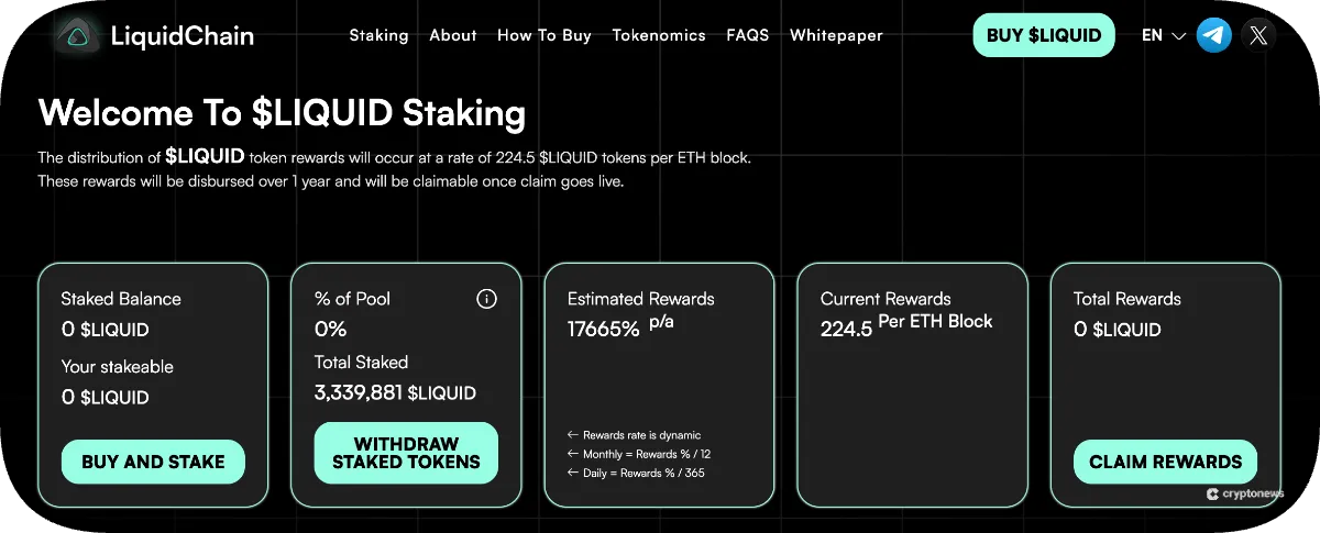 LiquidChain Staking
