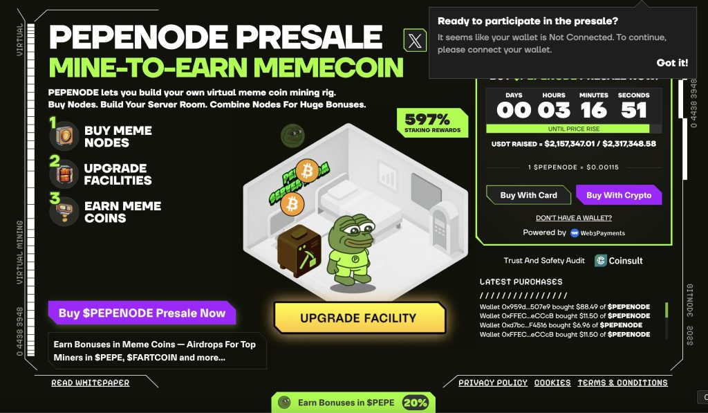 pepenode crypto presale
