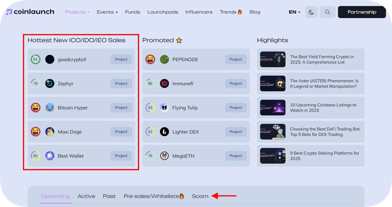 how to buy-new crypto before listing coinlaunch