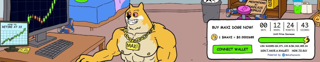 Maxi Presale website.