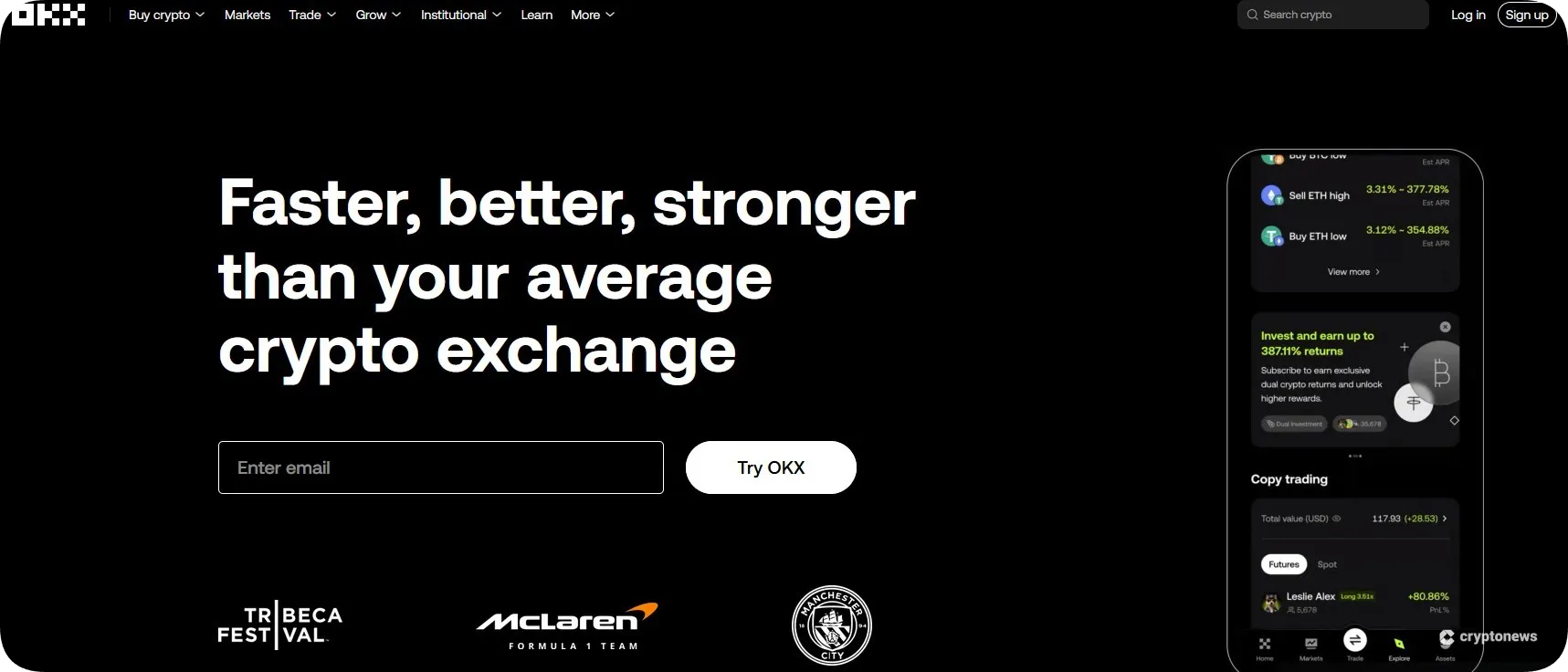 okx, the overall best binance alternative