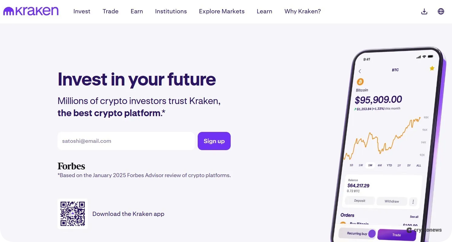 kraken, best exchange to short crypto on mobile