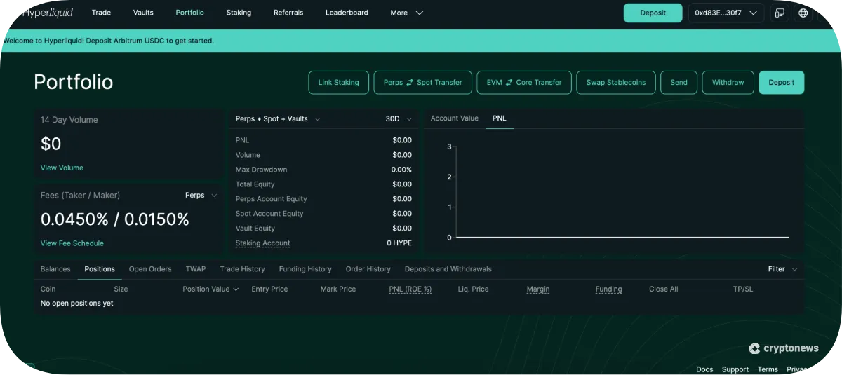 hyperliquid portfolio