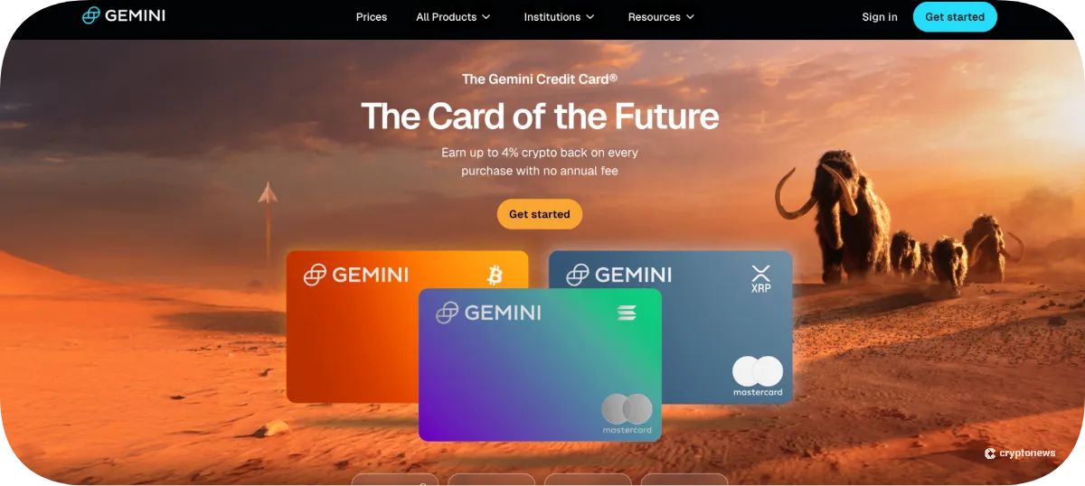 What is Gemini Crypto Credit Card