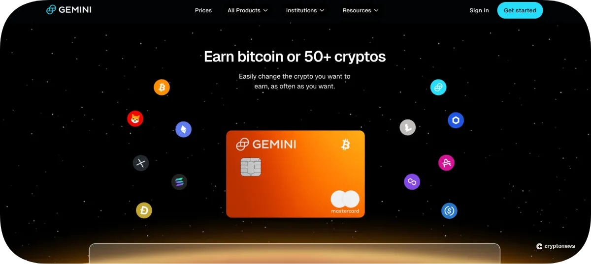 Gemini Earn Bitcoin