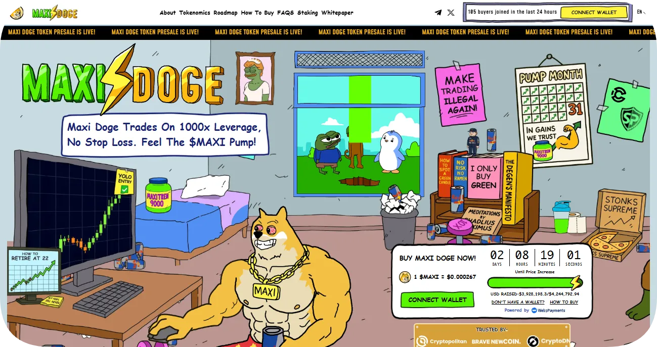 Maxi doge, an alternative to blockdag