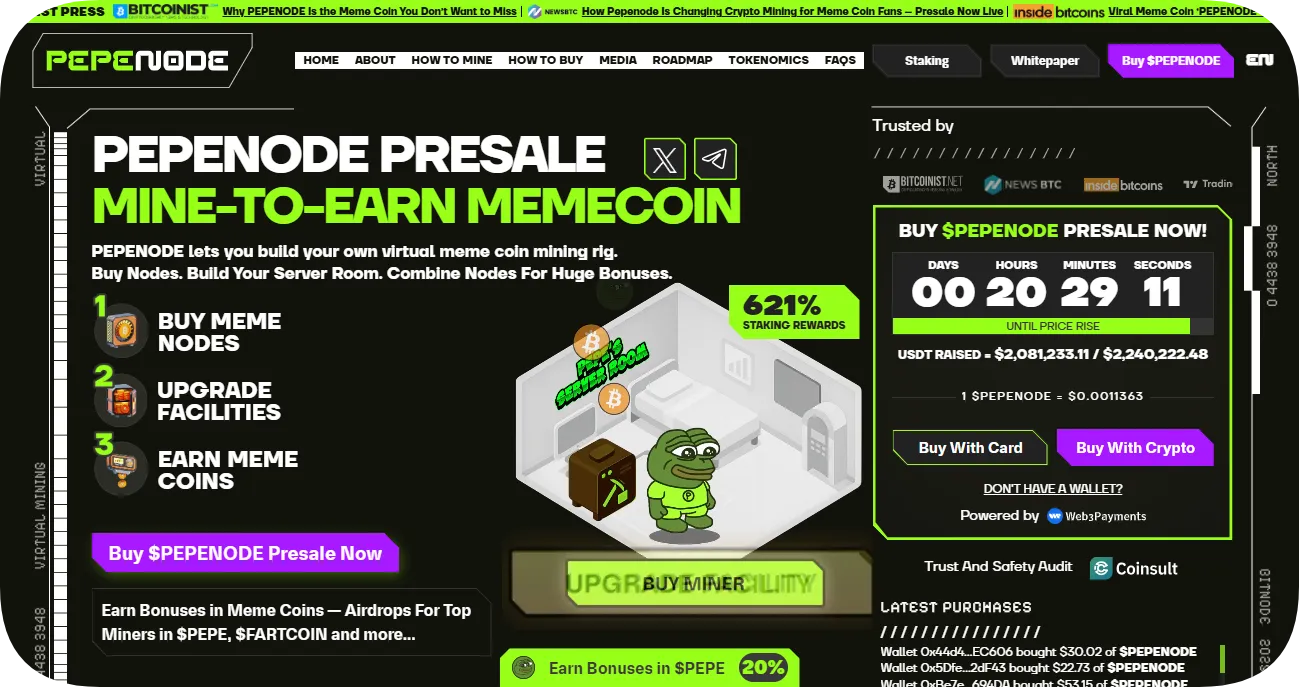 pepenode, top alternative to blockdag