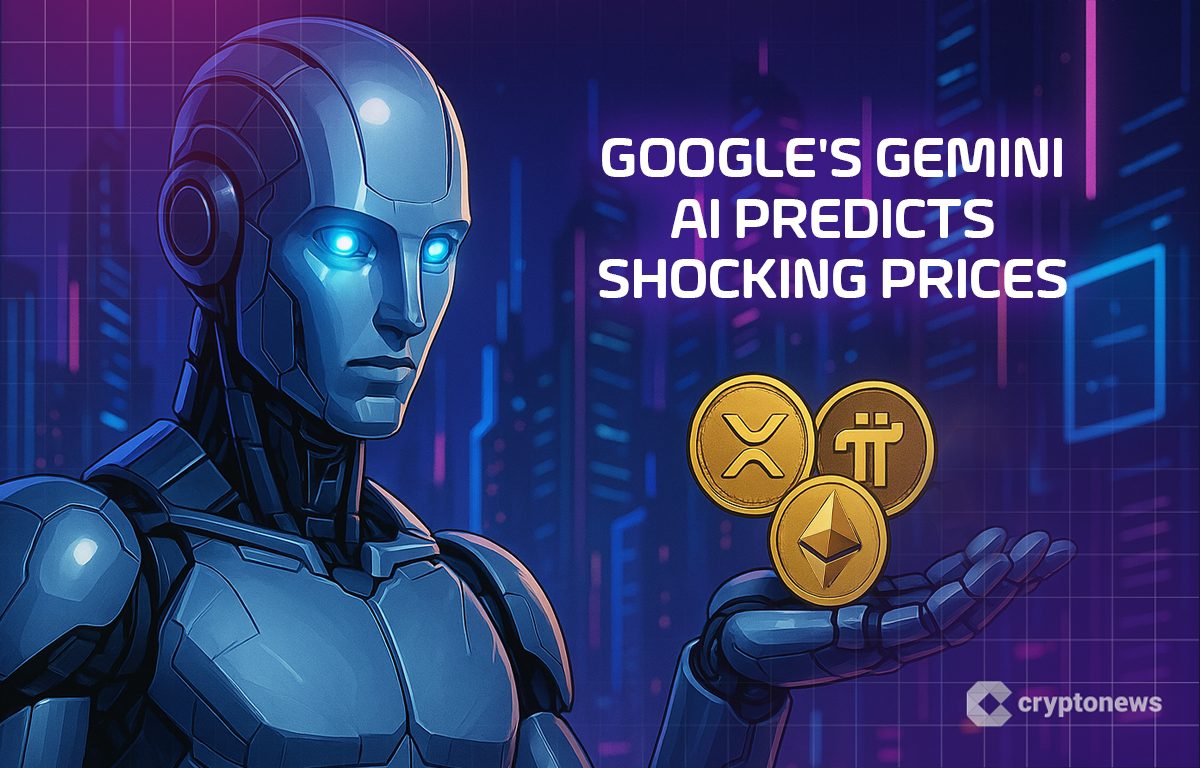 Google’s Gemini AI Predicts Shocking Prices for XRP, Pi Coin, Ethereum as Crypto Prices Crash