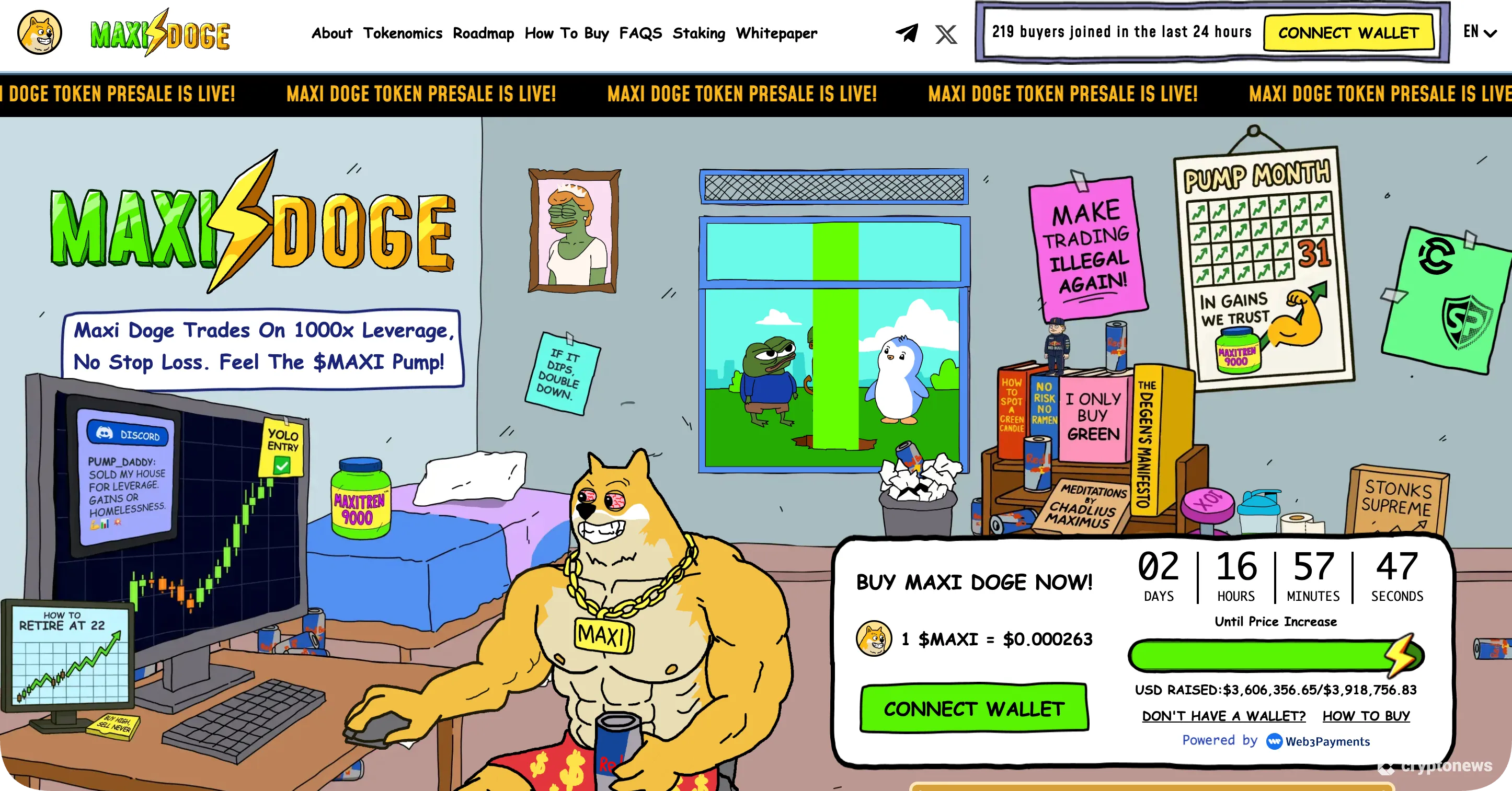 Maxi Doge is the best alternative to bullzilla