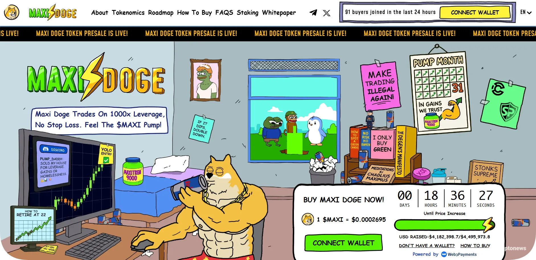 maxi doge is an upcoming OKX listing