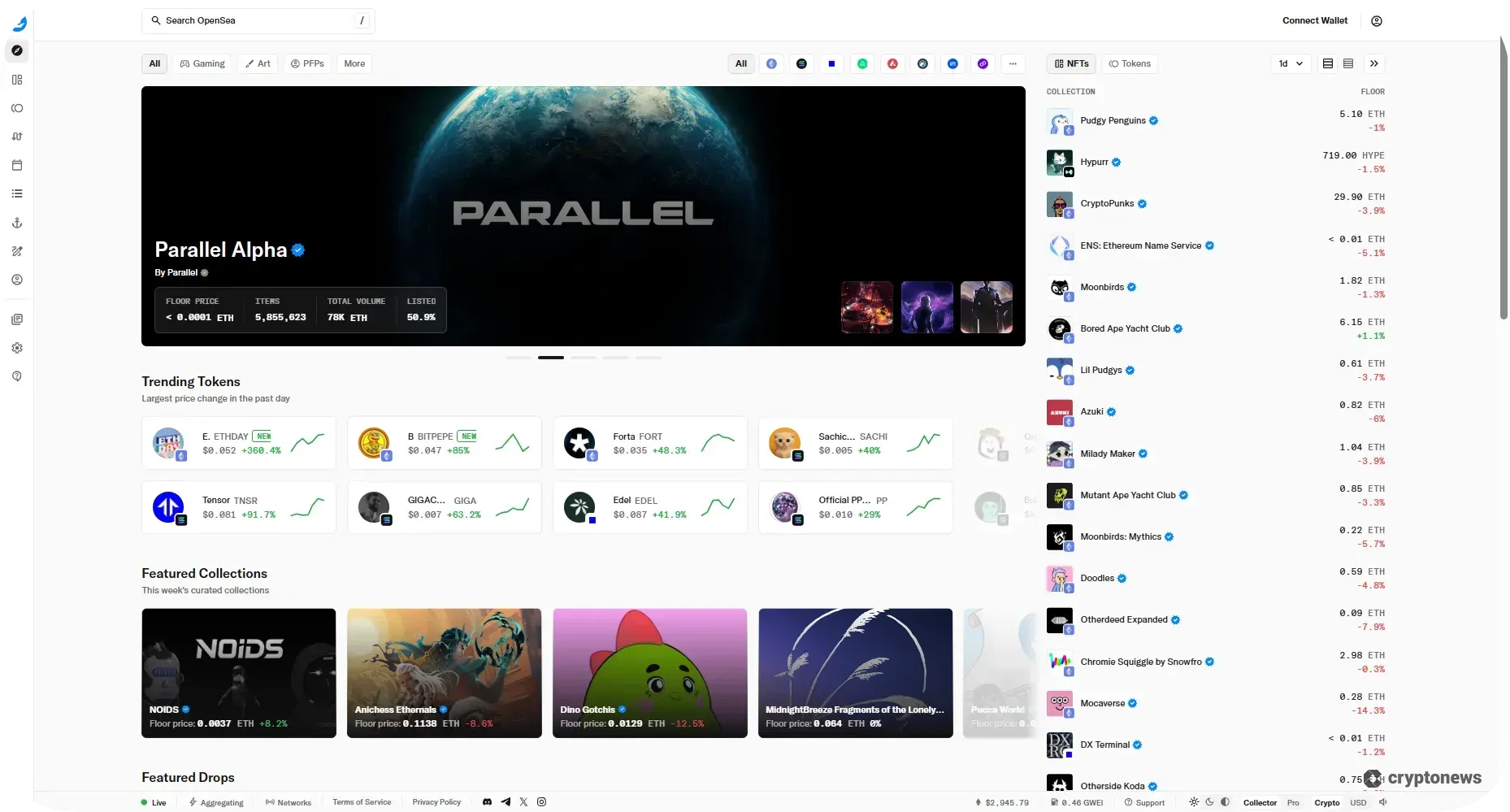 ethereum launchpads opensea