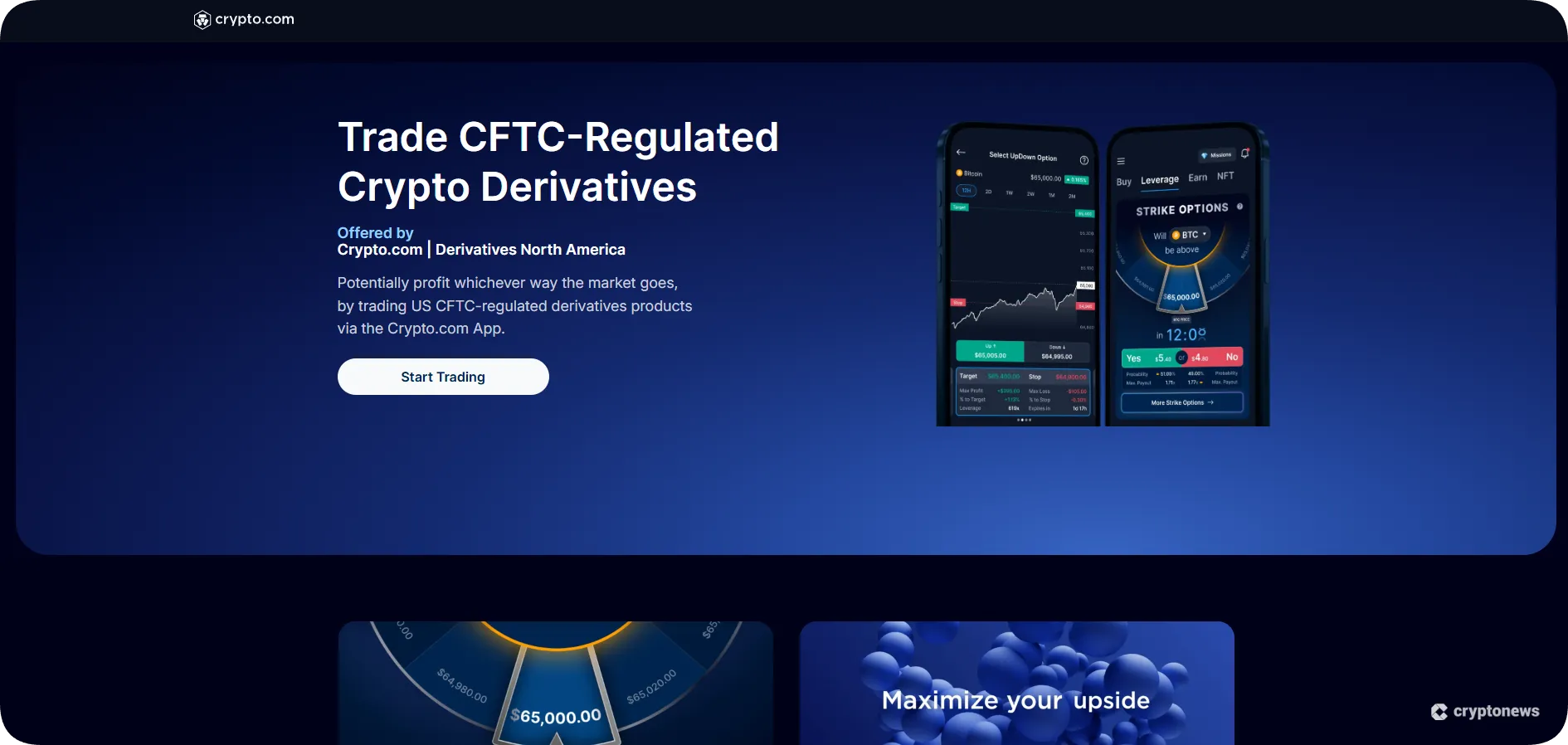 crypto com cftc regulated crypto options