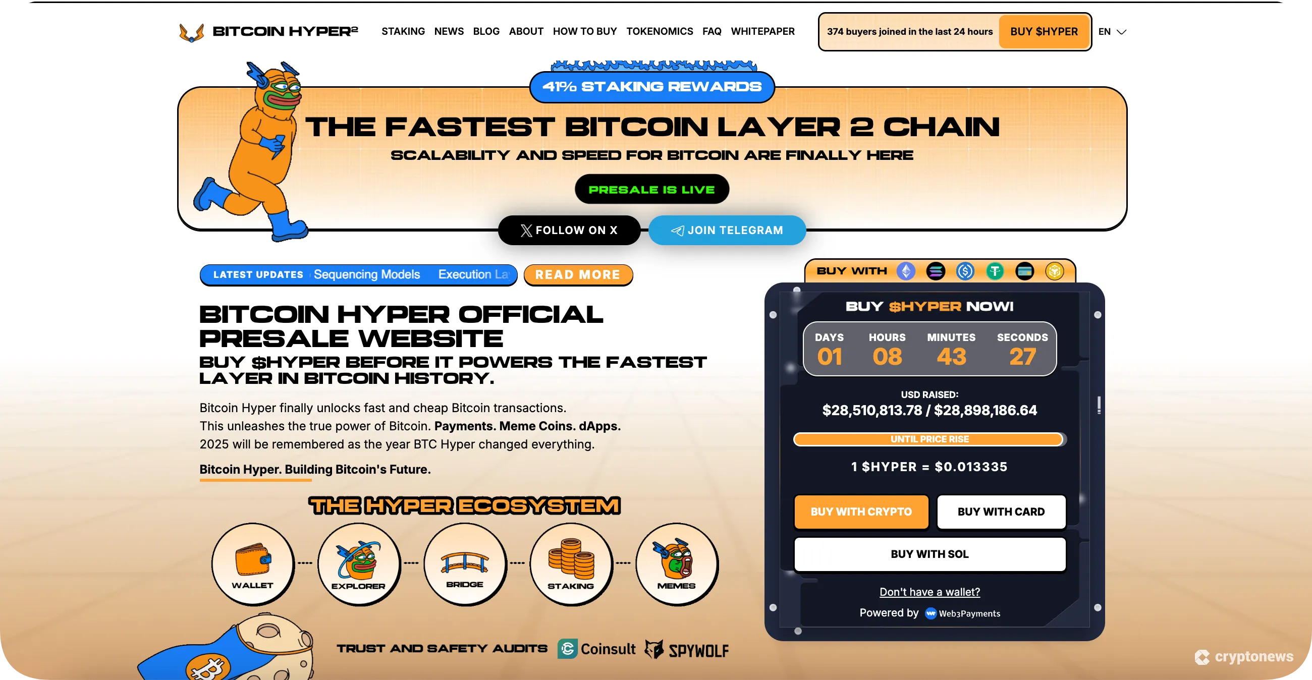 Bitcoin Hyper presale