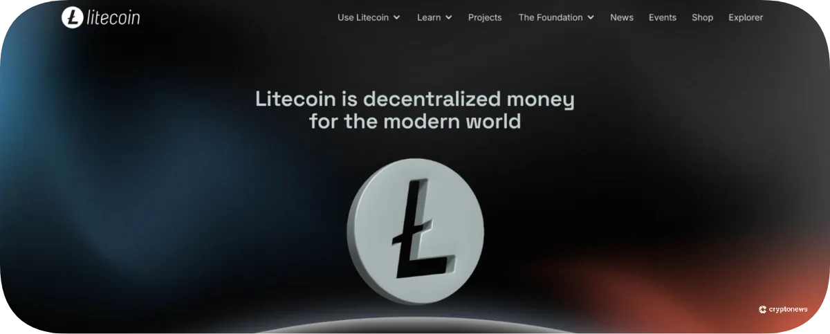 litecoin homepage