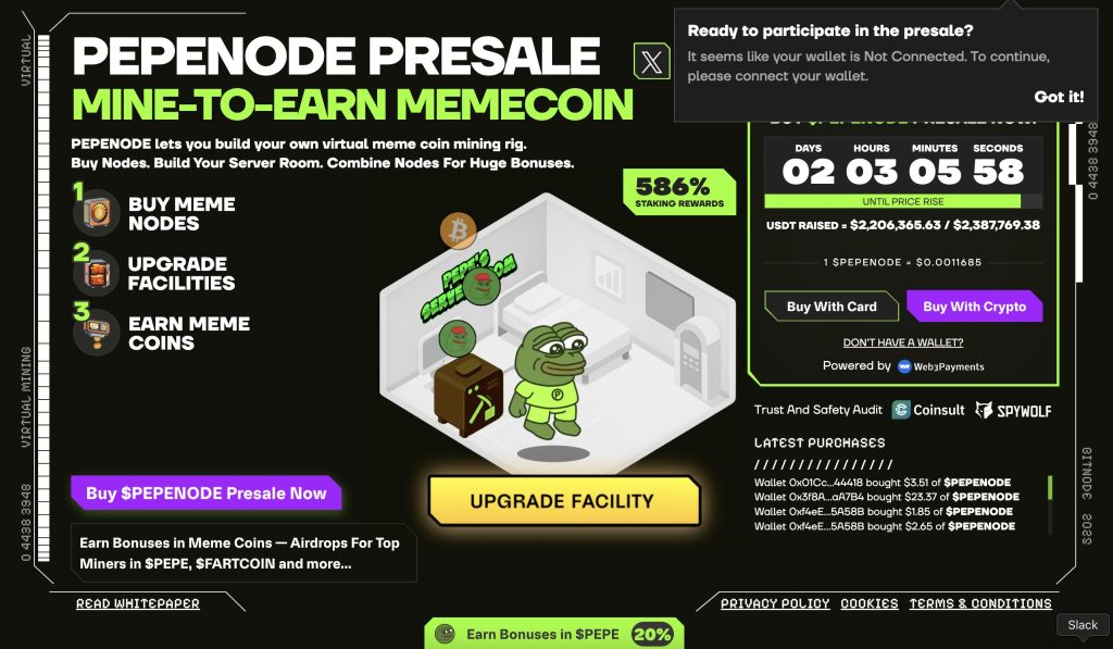 pepenode crypto presale