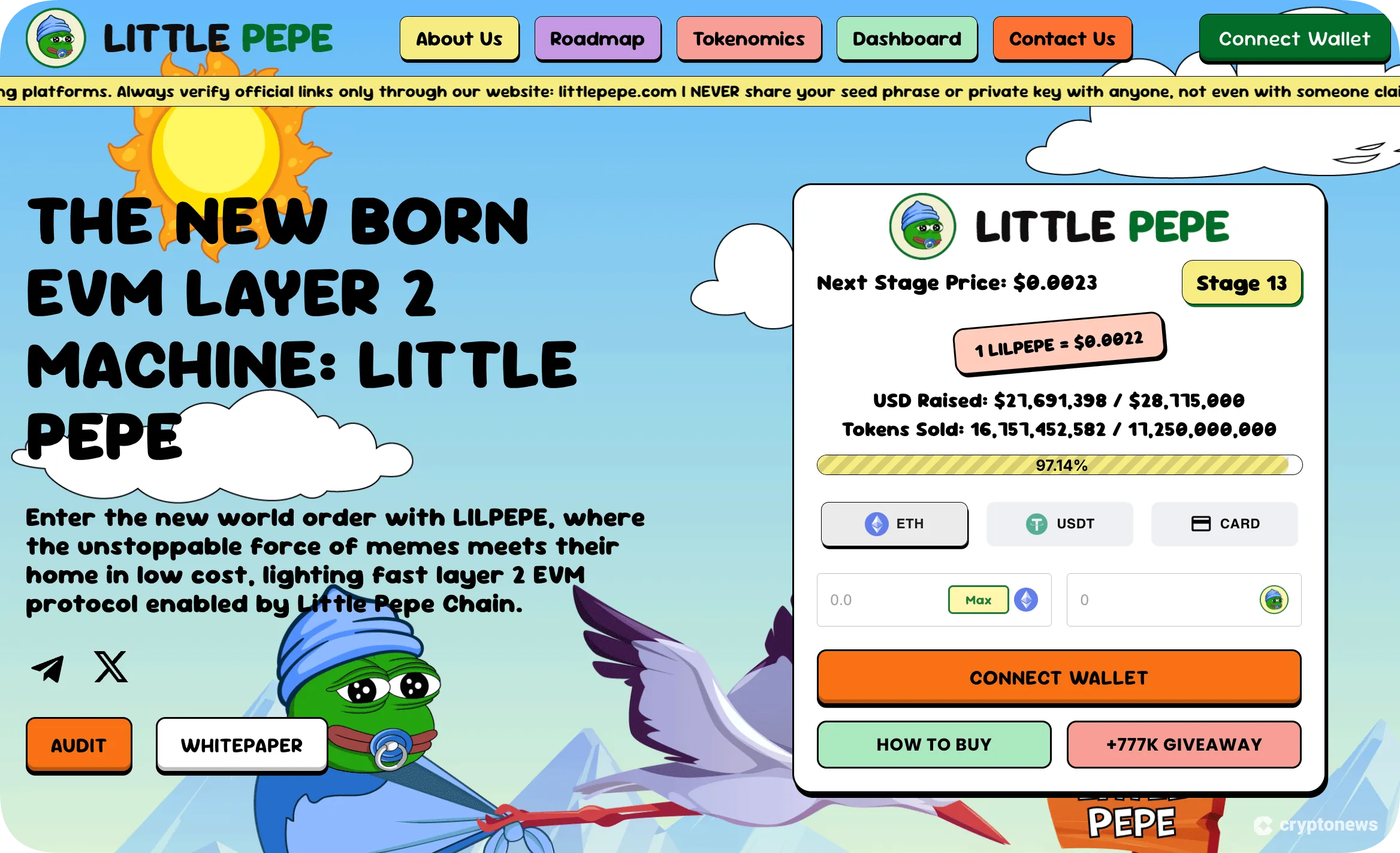 lil pepe presale
