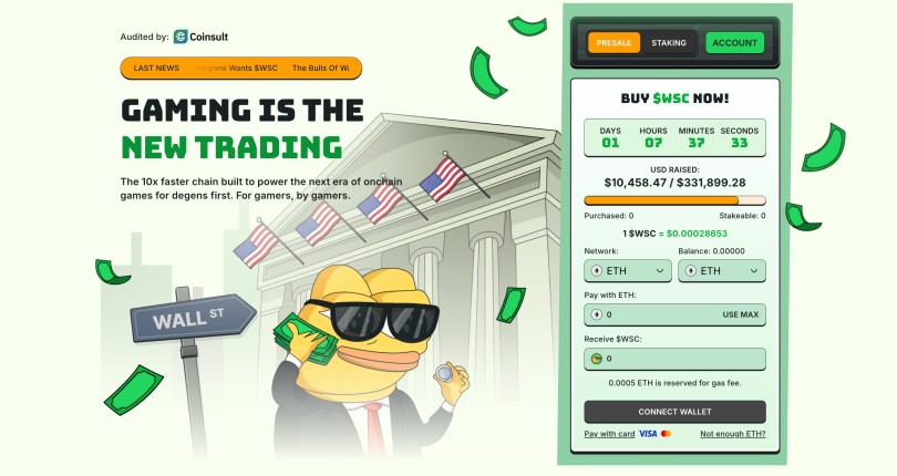 Wall Street Chain Homepage