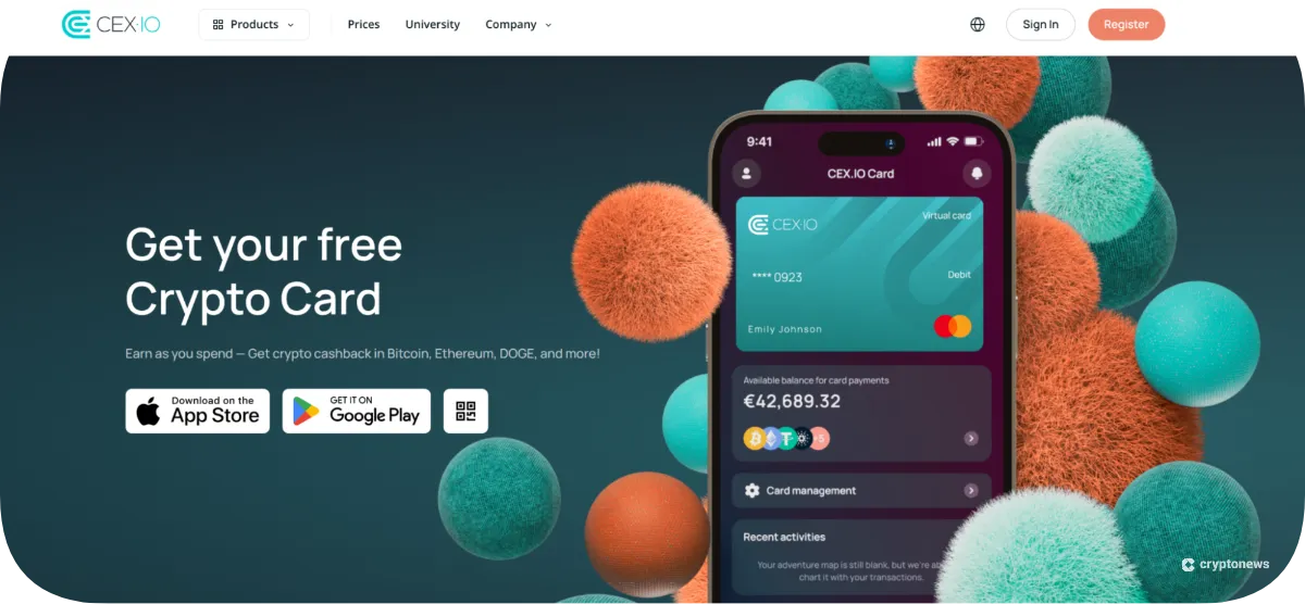 cex io transactions app