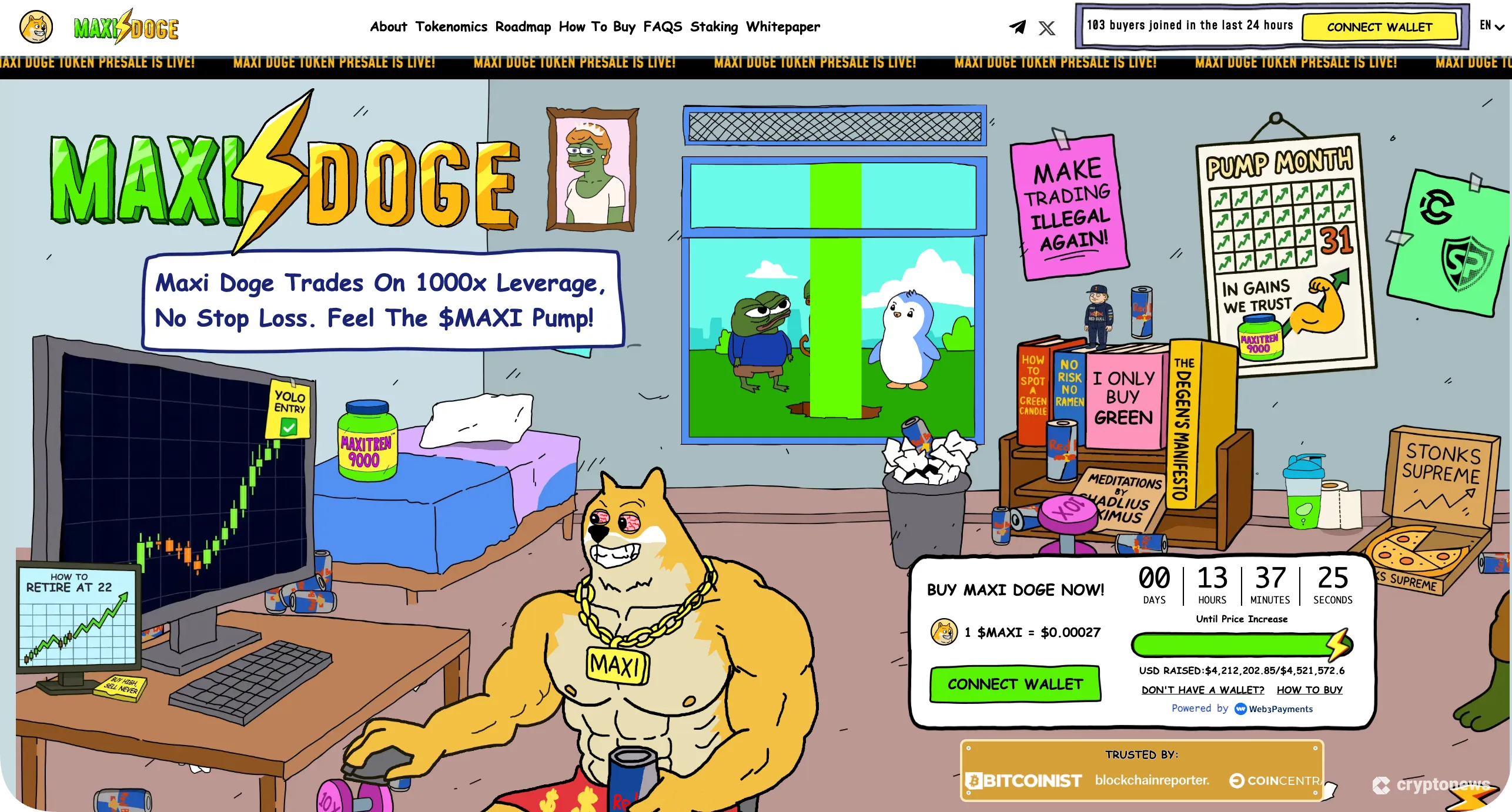 maxi doge is a great alternative for rco finance