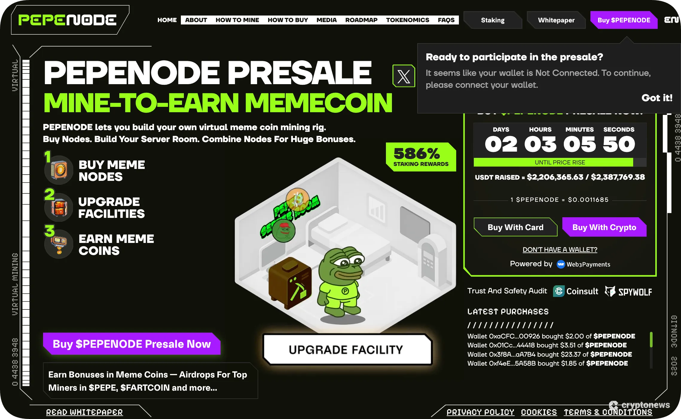 pepenode is a good alternative to rco finance