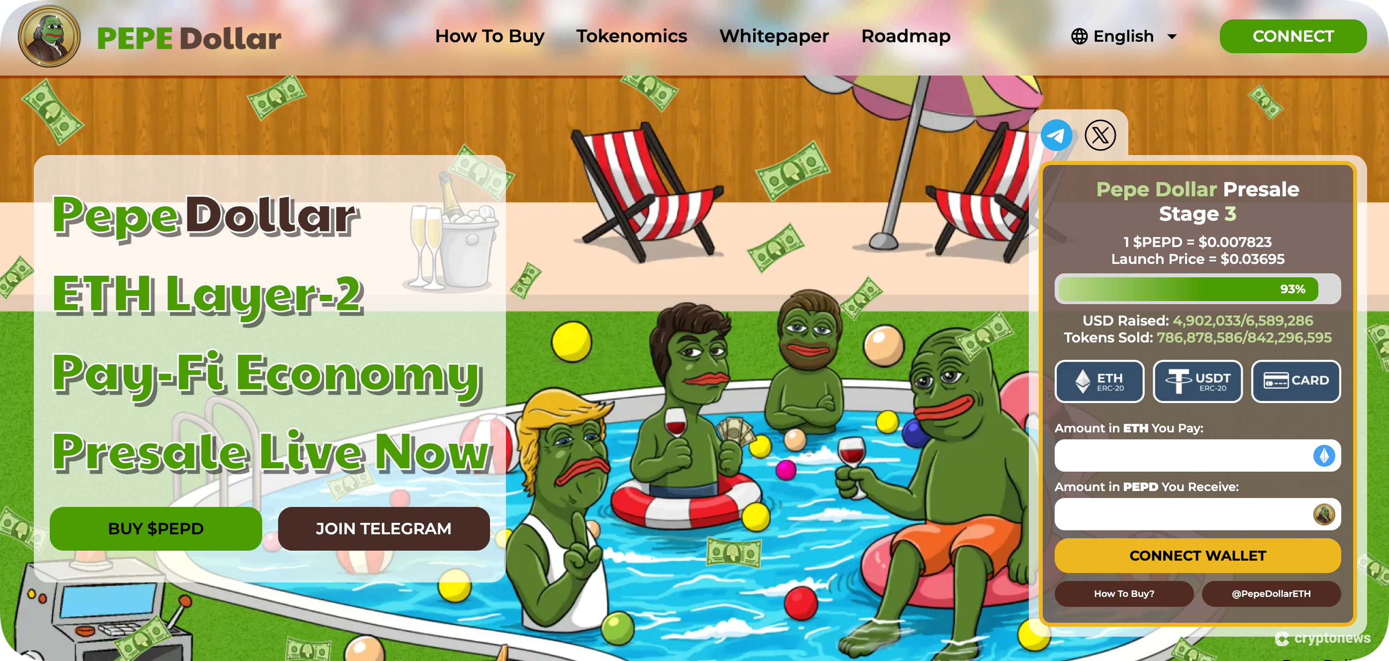 pepe dollar, the Best Ethereum L2 Presale Token to buy in 2026