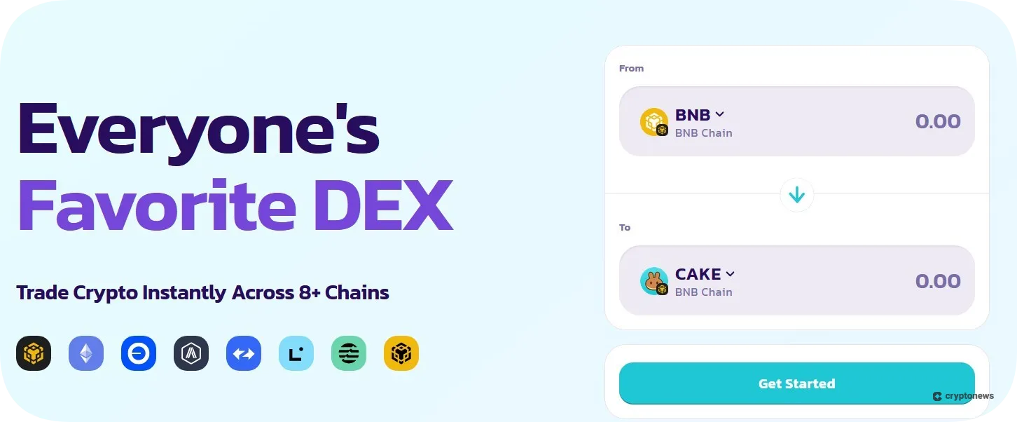 pancakeswap home page