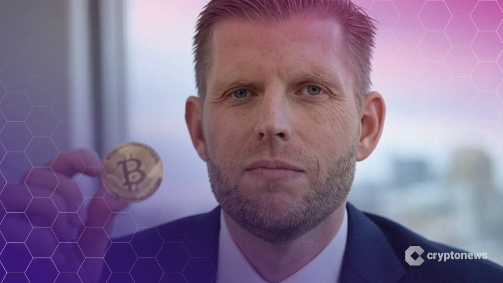 Eric Trump-Linked American Bitcoin Stock Crashes 40% as Lockup Ends