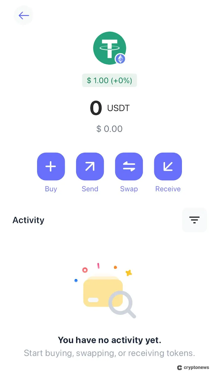 Buy USDT with a Credit Card or Debit Card (No Verification)