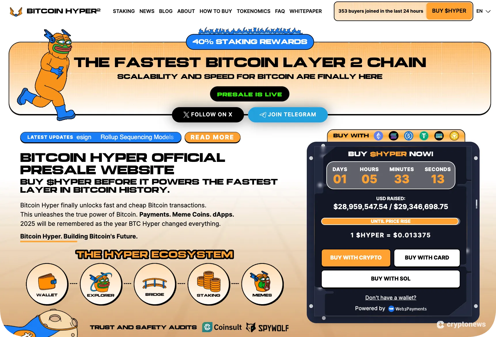 Bitcoing hyper presale