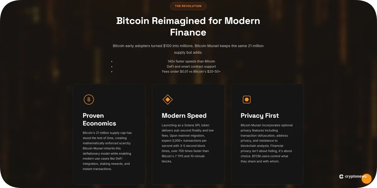 Bitcoin Munari evolution