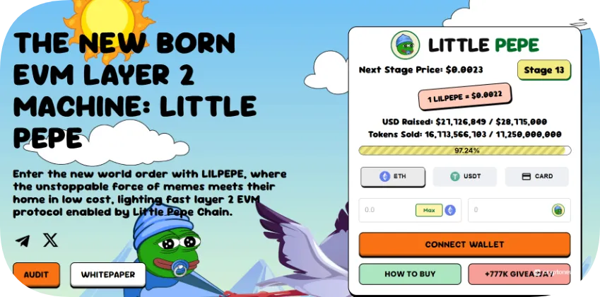 little pepe is a great meme coin presale in 2025