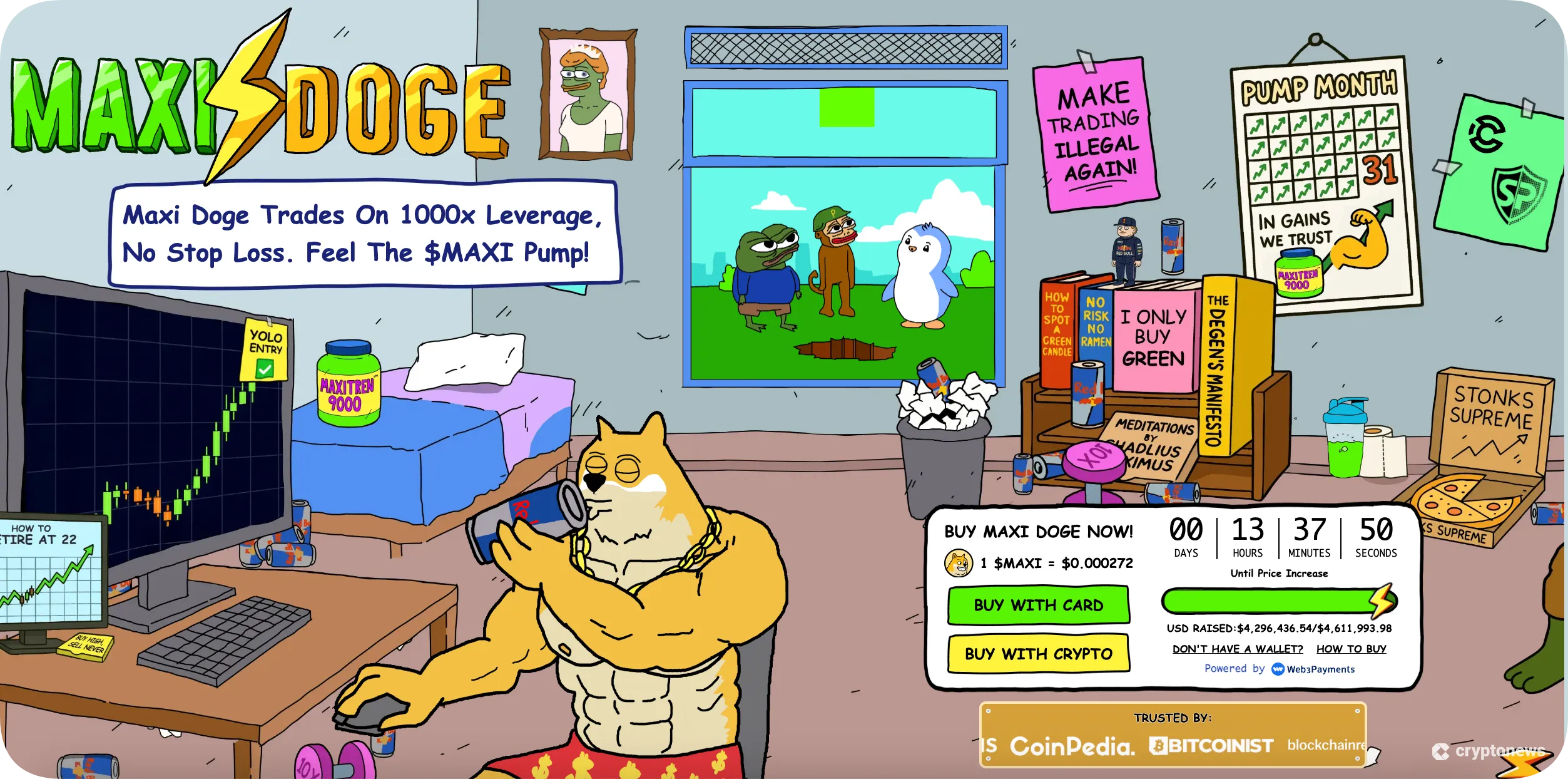 maxi doge is one of the best upcoming crypto project 