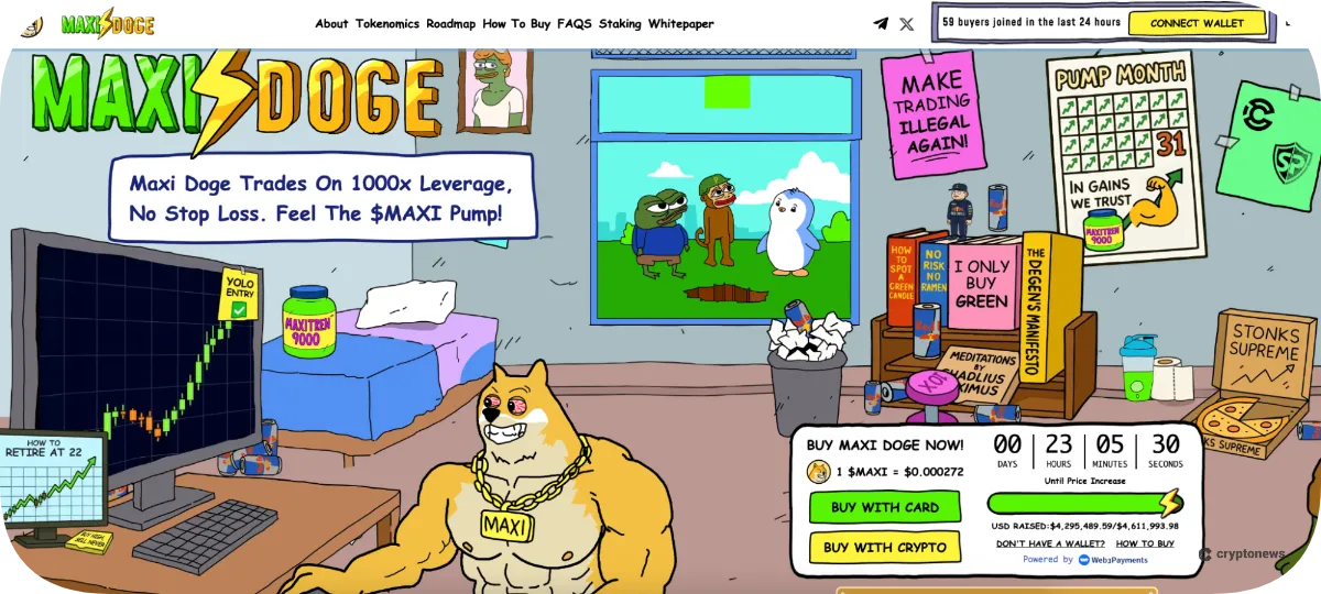 MaxiDoge Presale