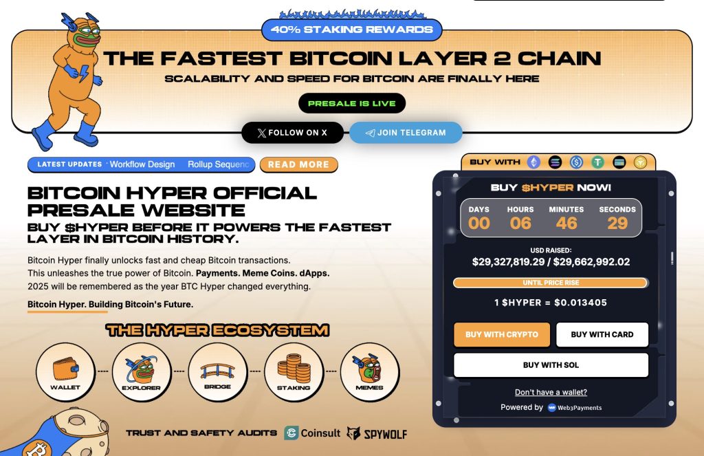 bitcoin hyper crypto presale