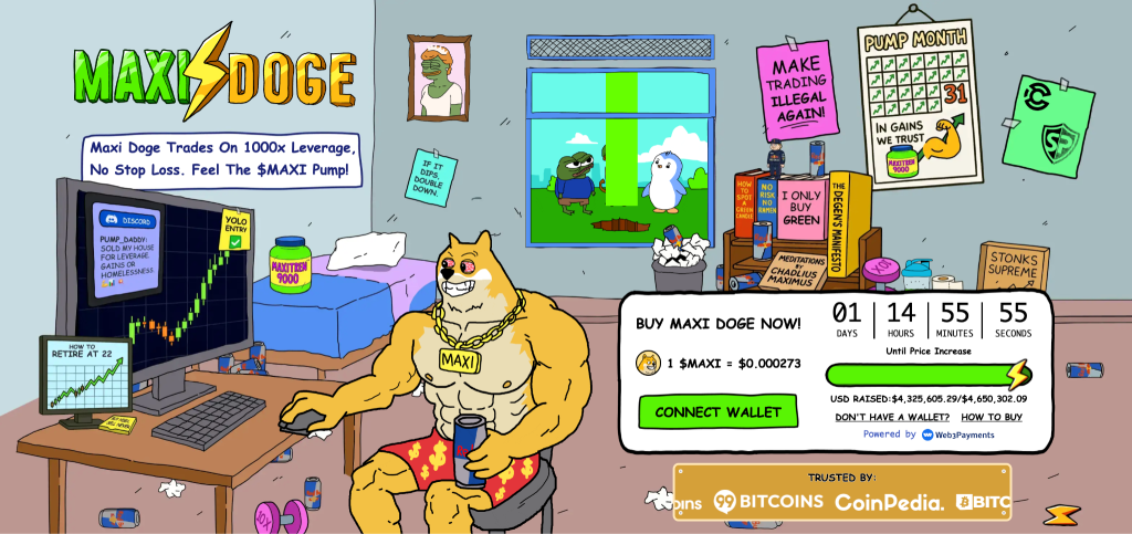 Bitcoin Price Prediction - Maxidoge banner