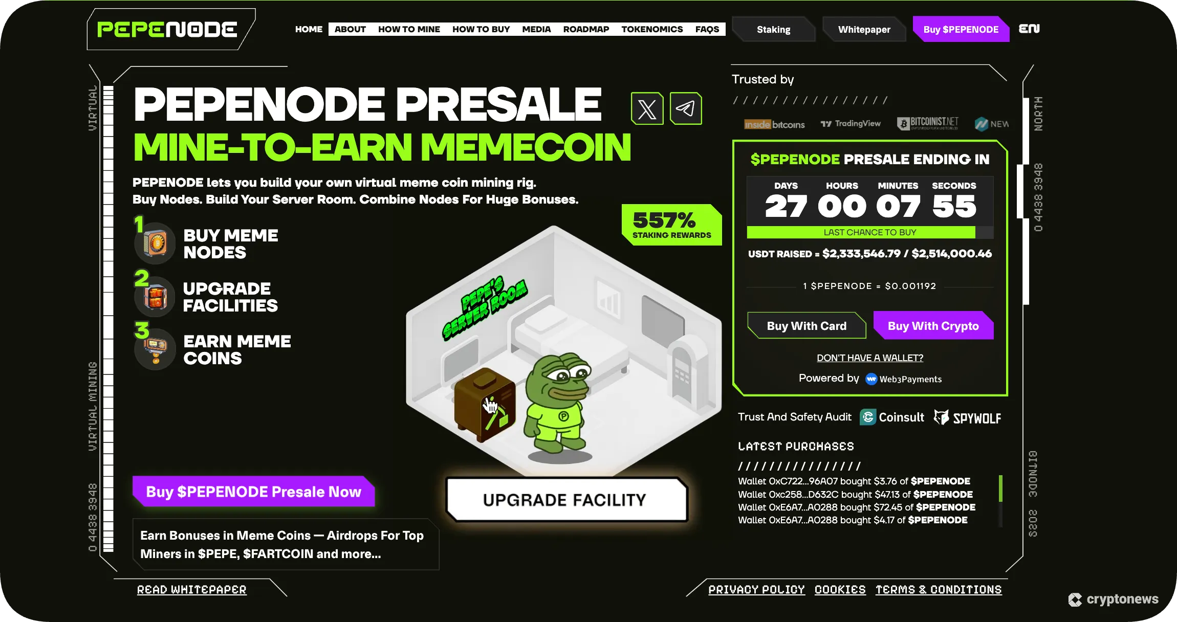 pepenode best microcap presale to invest in